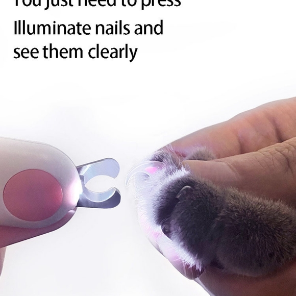 LED pet nail clippers, new in package - Picture 5 of 7